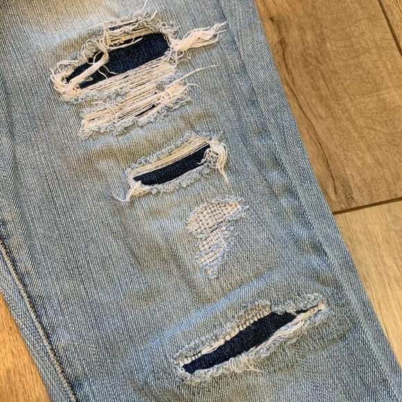 American Eagle Low Rise Skinny Kick Jeans Stretch Womens Size 8 Circa 2012 - Picture 3 of 7